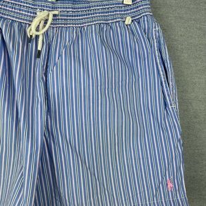 Vintage Polo Ralph Lauren Shorts Men’s Luxury Y2K Striped Swimwear Size L